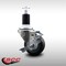 Service Caster 3'' SS Thermoplastic Rubber Swivel 1-1/2'' Expanding Stem Caster with Brake SCC-SSEX20S314-TPRB-TLB-112 - alternate 3